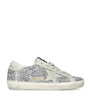 Silver Glitter Super-Star Sneakers