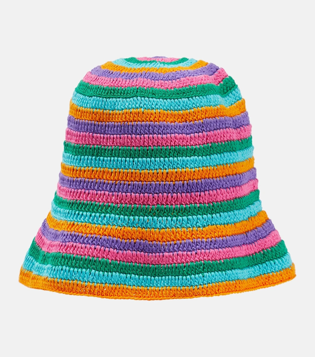 Anna Kosturova - Striped crochet bucket hat