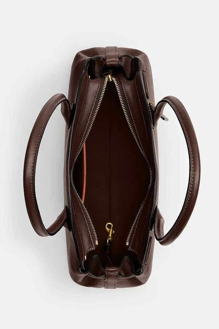 Кожена чанта Coach Empire Carryall Bag 34