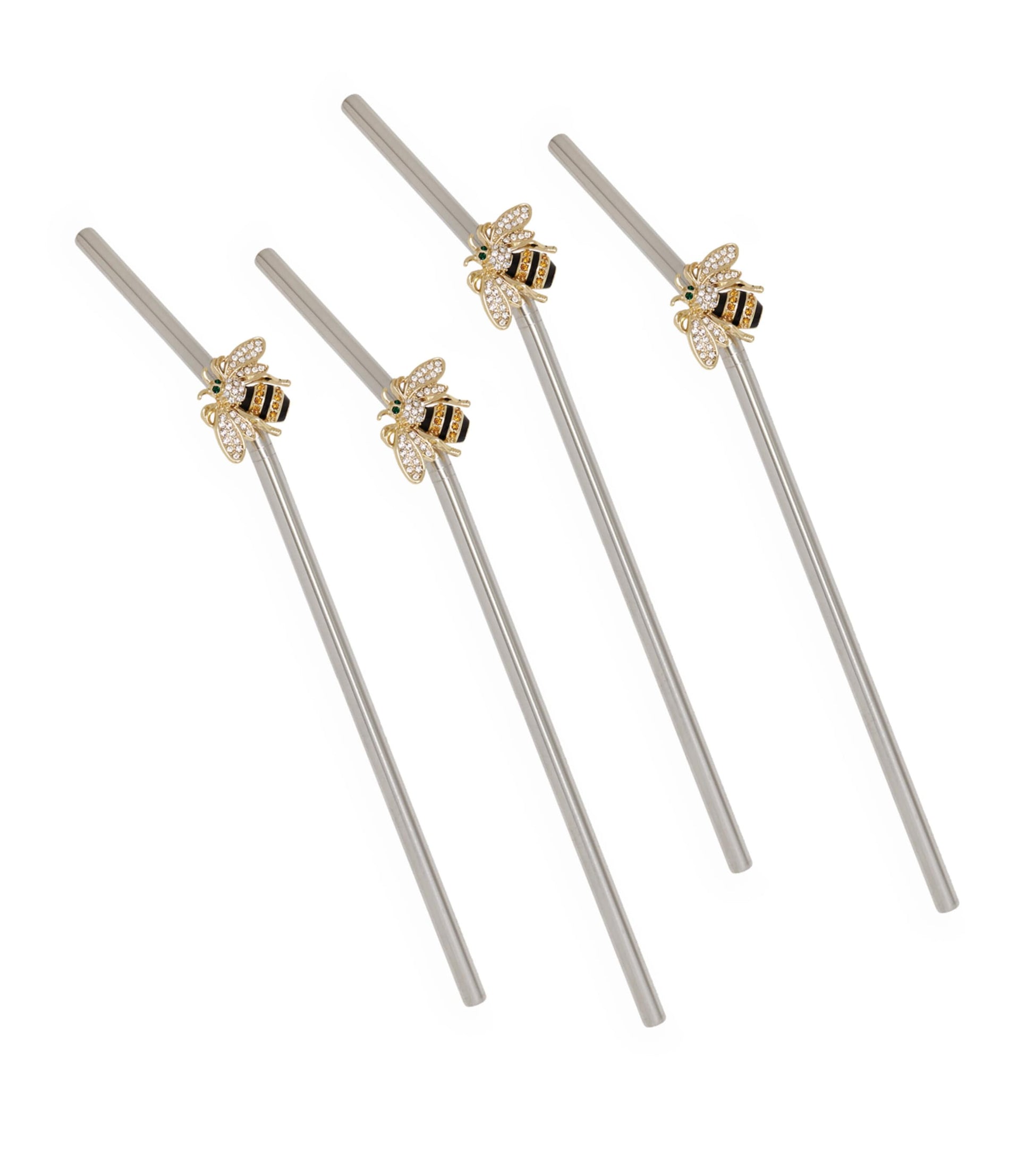 Joanna Buchanan Bee Metal Straws (Set of 4)