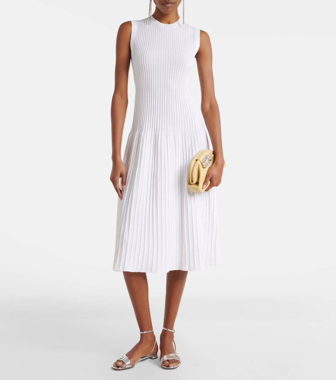 Max Mara - Egizio ribbed-knit midi dress