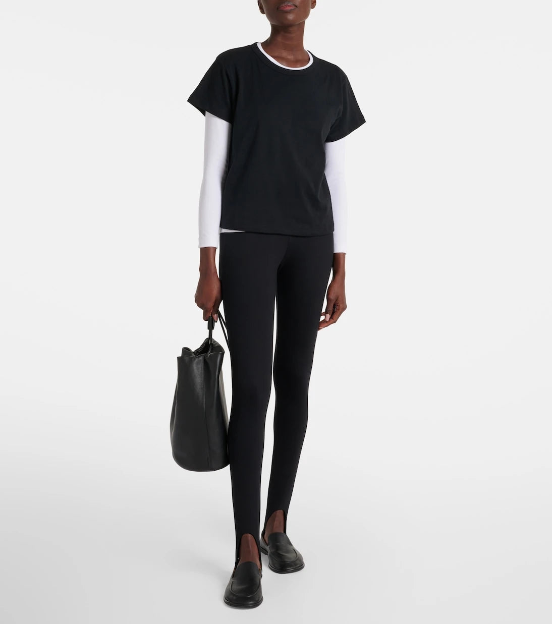 Leset - Rio jersey stirrup leggings