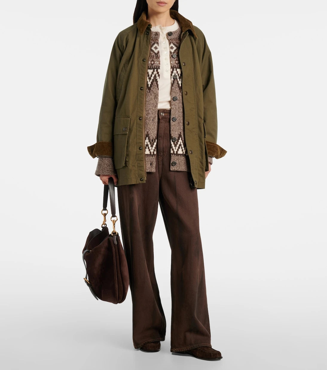 Polo Ralph Lauren - Fair Isle jacquard wool-blend cardigan
