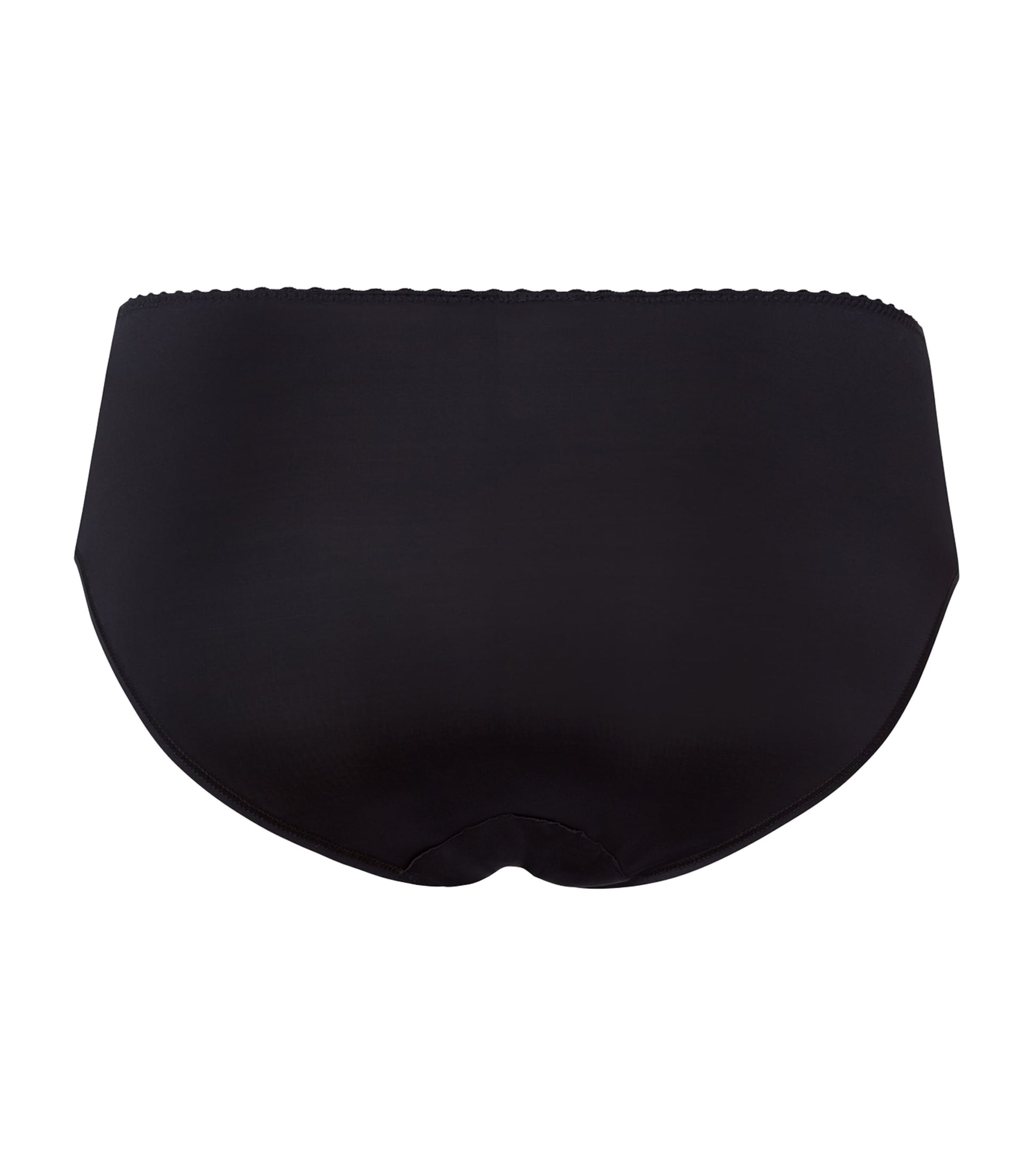 Hanro Black Satin Deluxe Midi Briefs