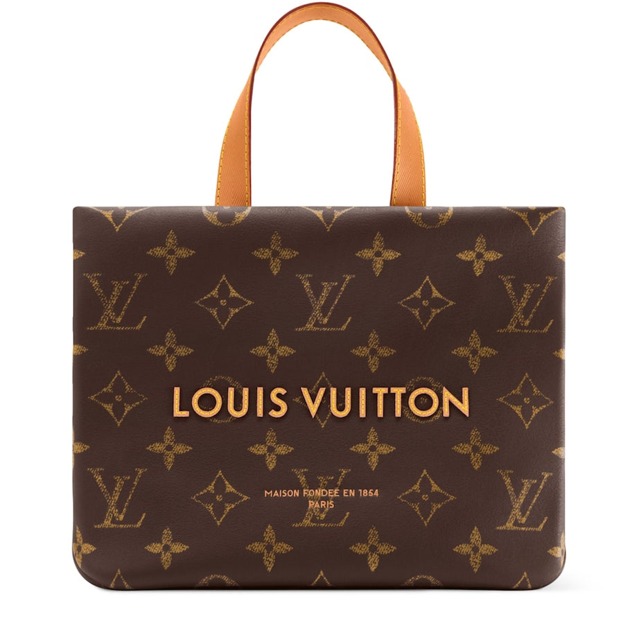 LOUIS VUITTON Mini Leather Shopper Tote Bag