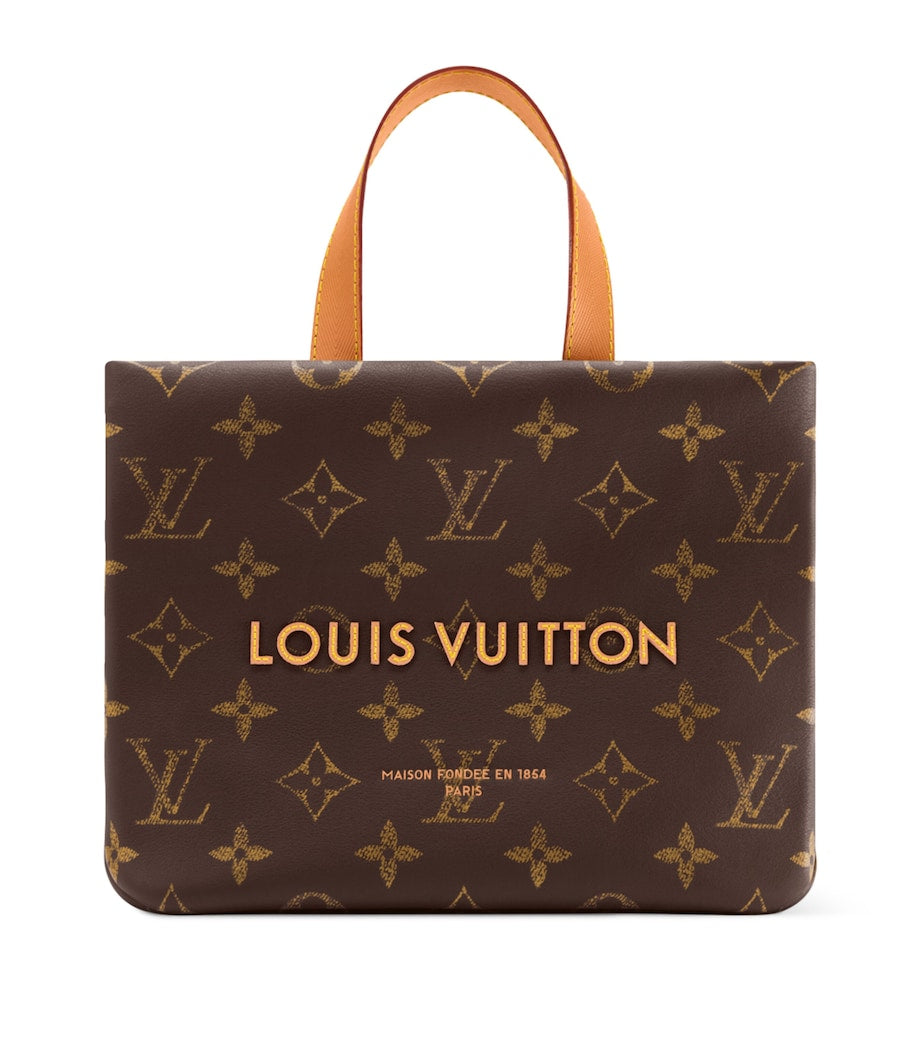 LOUIS VUITTON Mini Leather Shopper Tote Bag