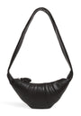 Small Nappa Leather Croissant Bag