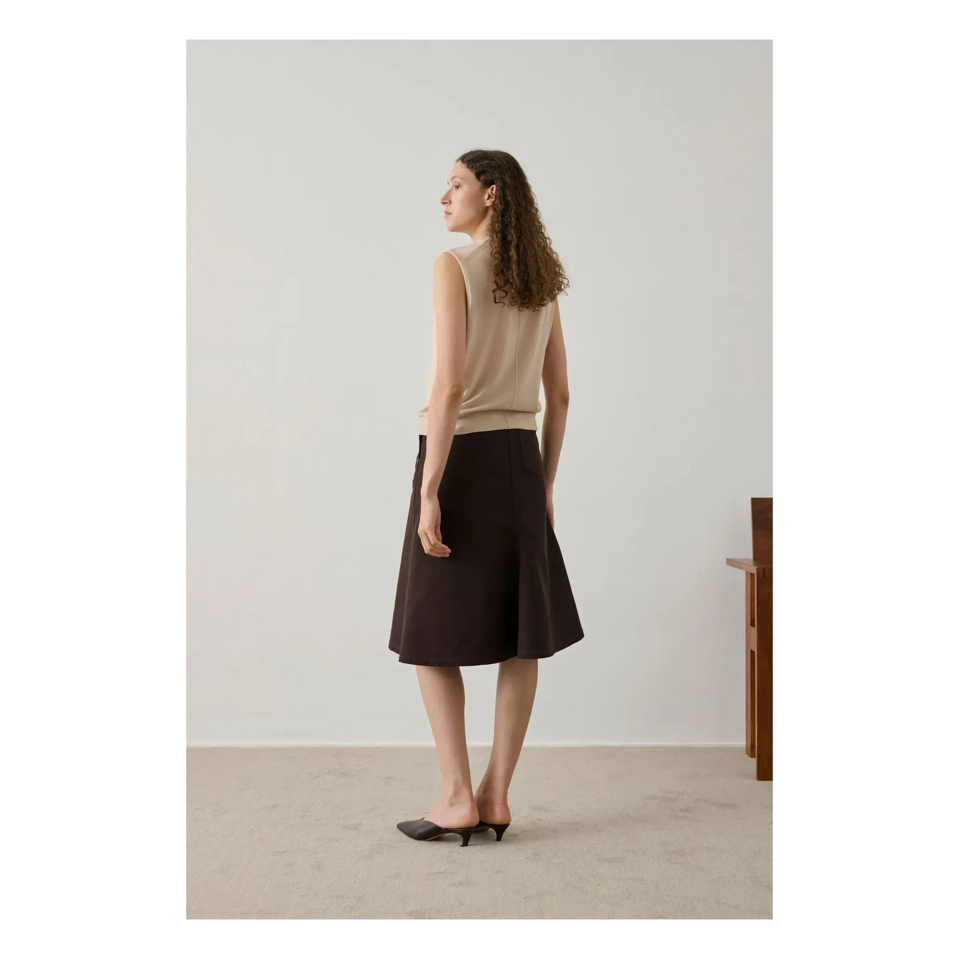 Soeur - Fergie Sleeveless Sweater | Powder pink