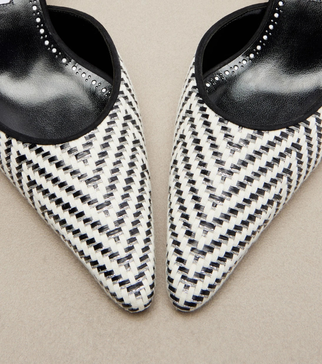 Manolo Blahnik - BB woven pumps