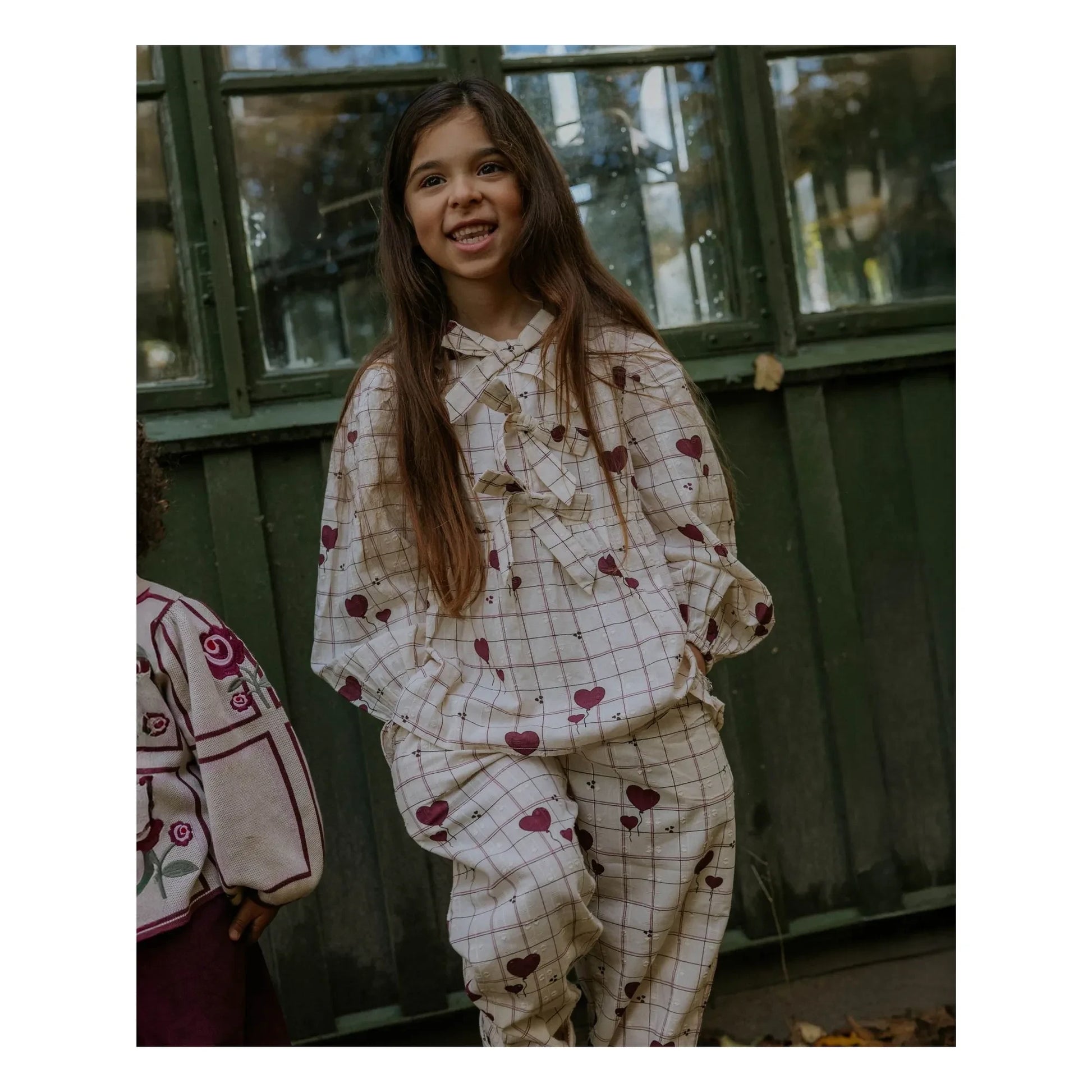 Fliink - Ilove Carreaux Blouse | Ecru