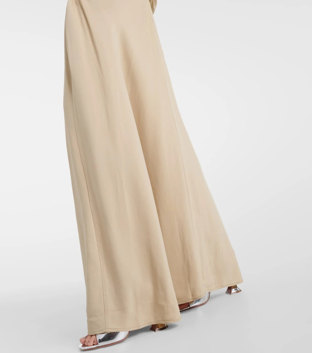 Christopher Esber - Fusion ruched faille maxi dress
