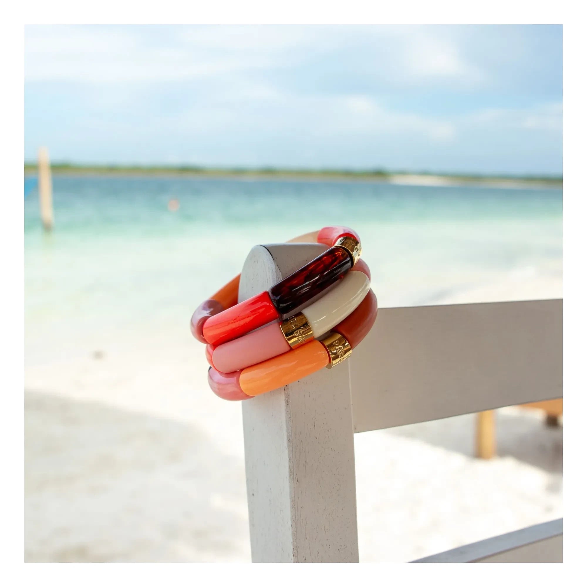 Parabaya - Fogo 1 bracelet | Blood orange