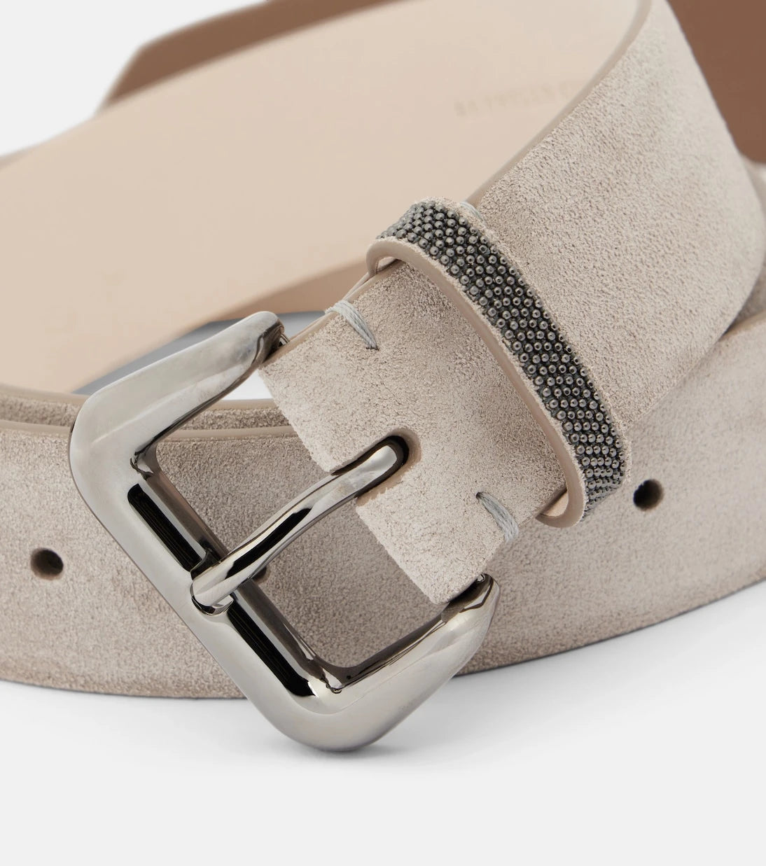 Brunello Cucinelli - Monili suede belt
