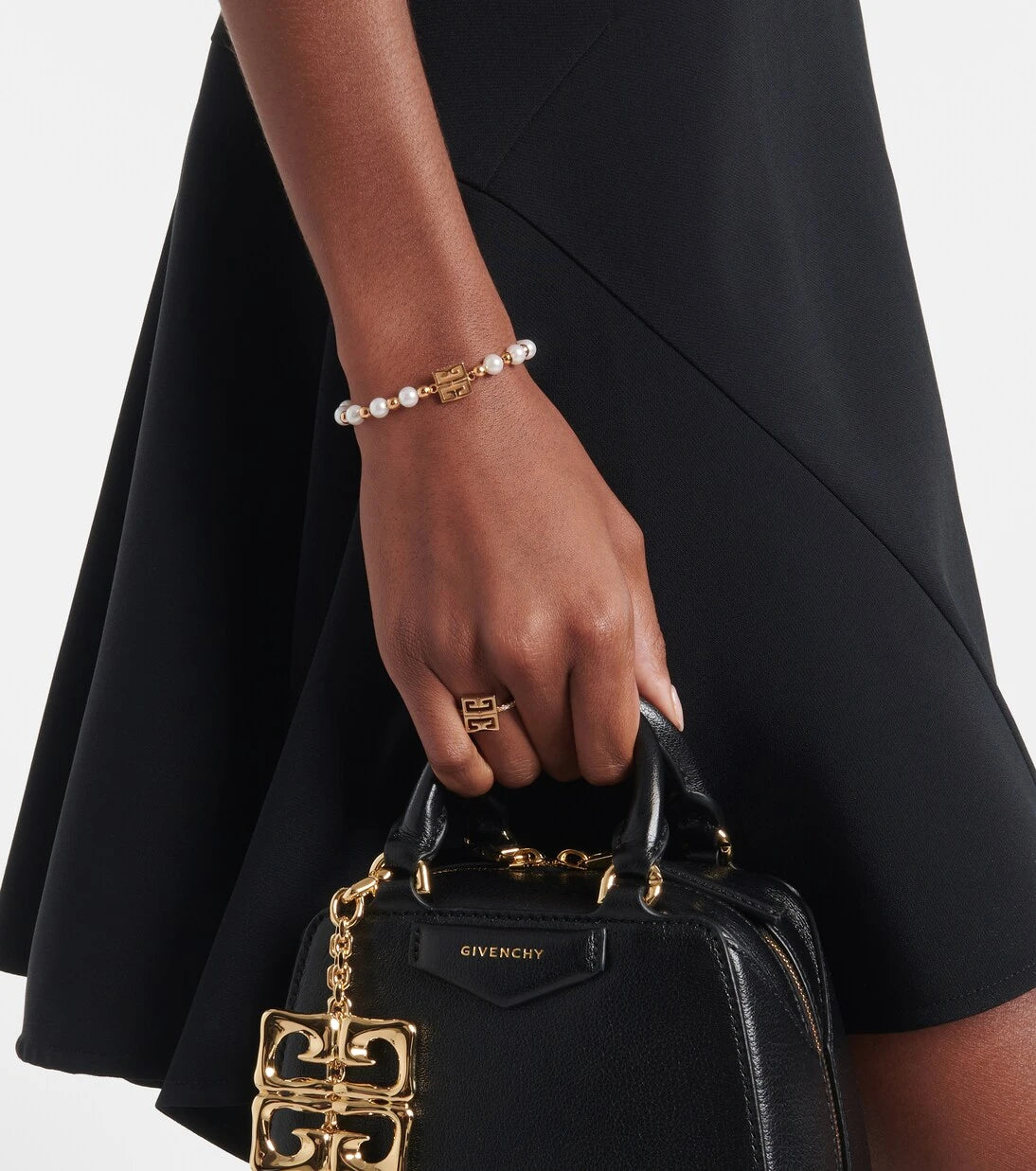 Givenchy - 4G faux pearl bracelet