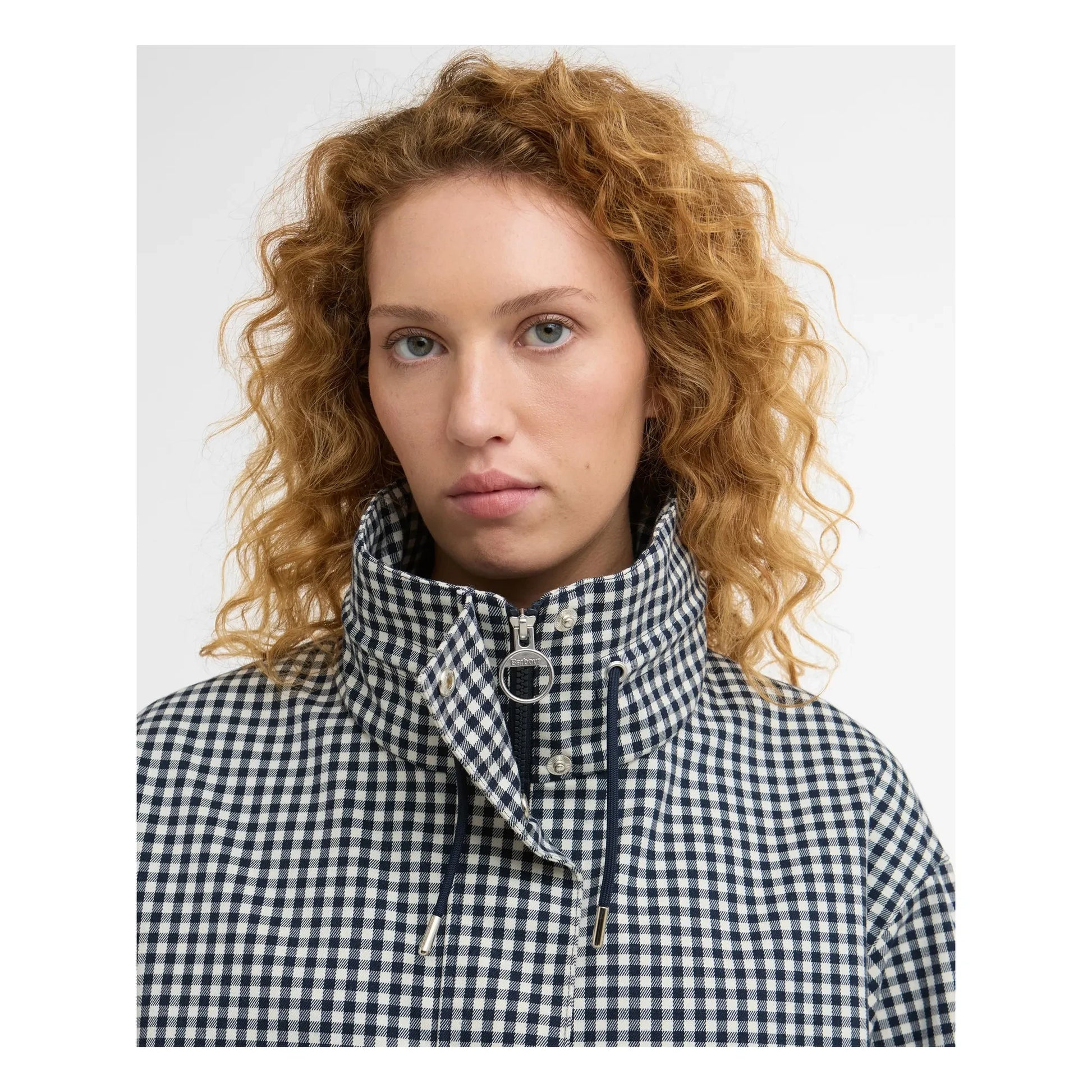 Barbour - Bronwyn Waterproof Check Jacket | Grey