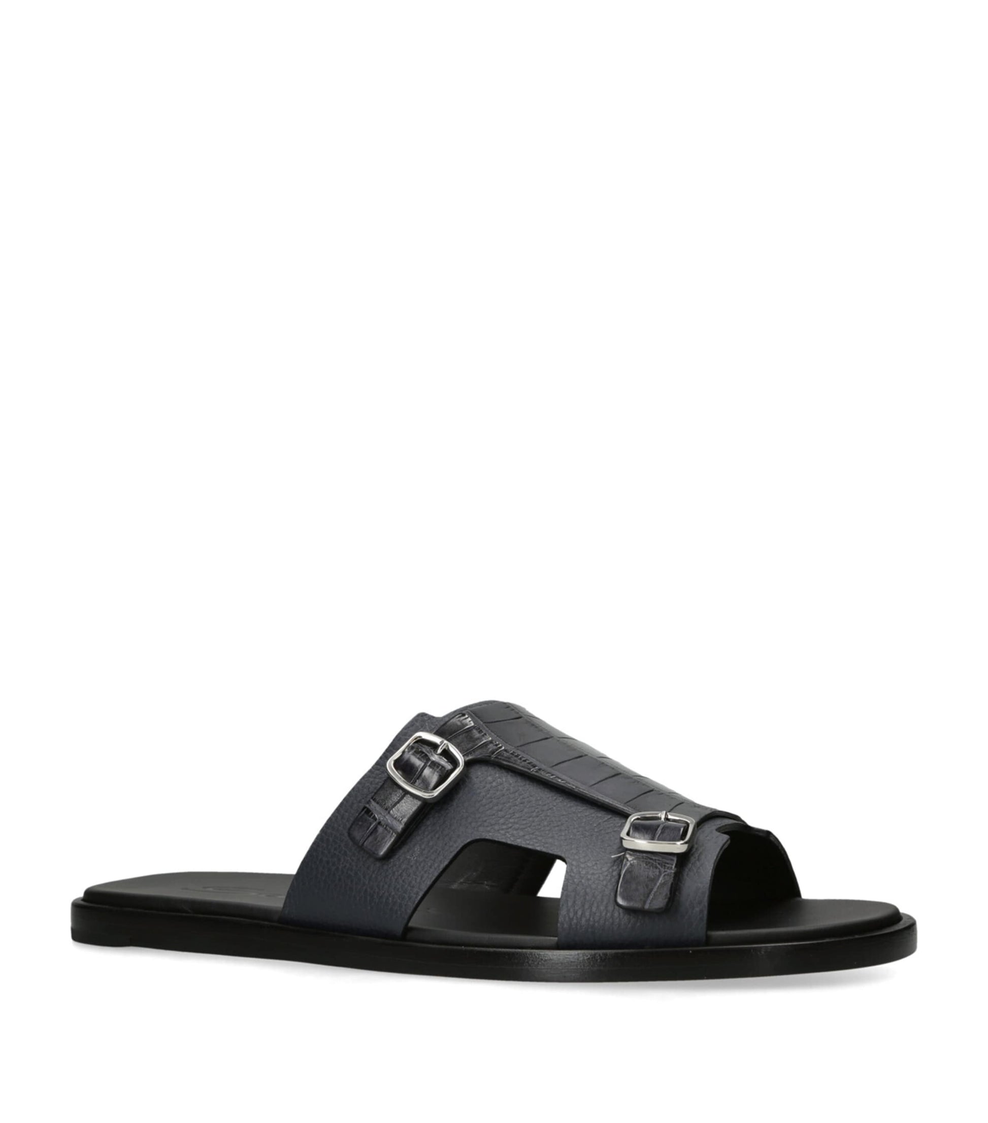 Crocodile Monk Sandals