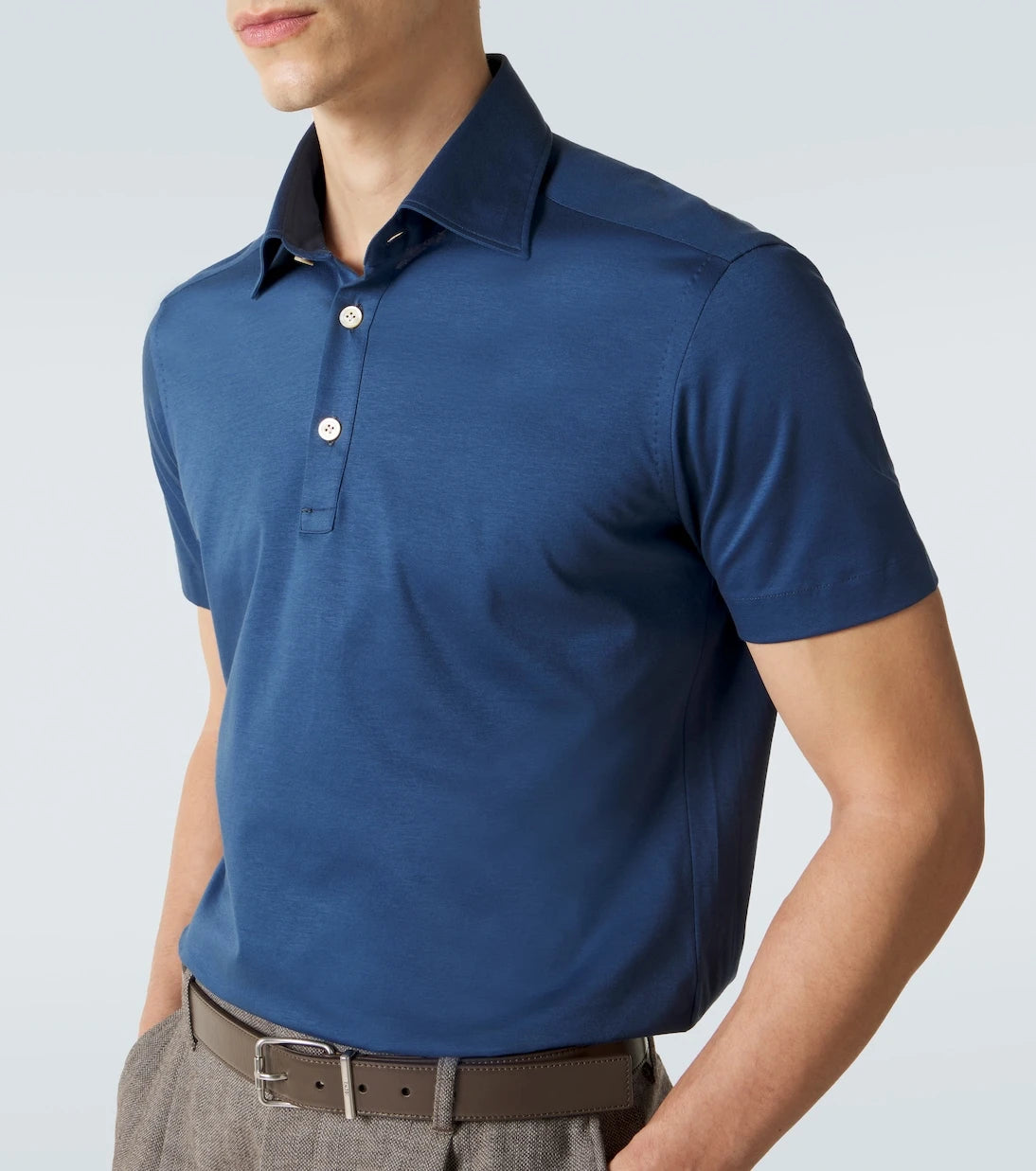 Kiton - قميص بولو من القطن