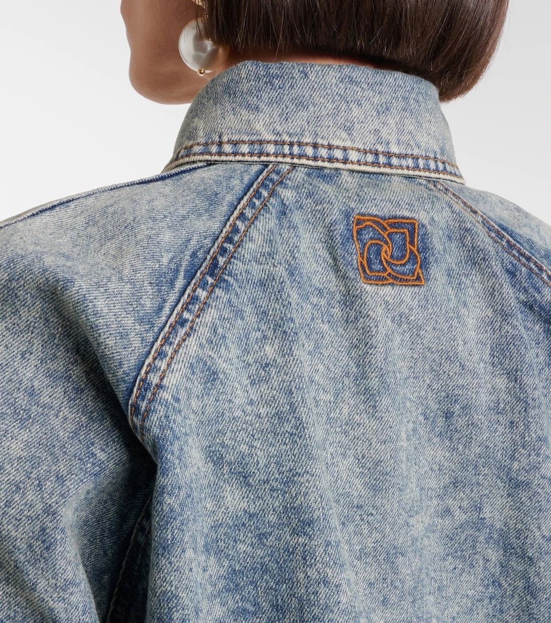 Magda Butrym - Denim blouson jacket