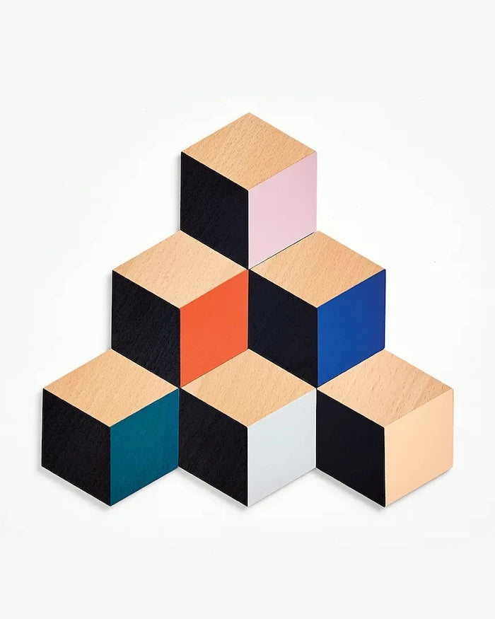 Комплект подложки за маса Areaware Table Tiles (6 броя)