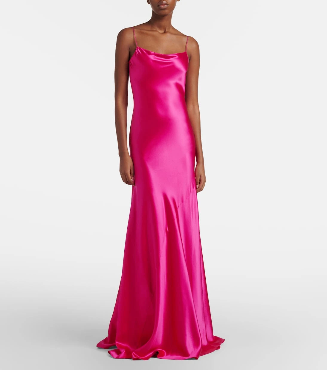 Alaïa - Silk satin gown