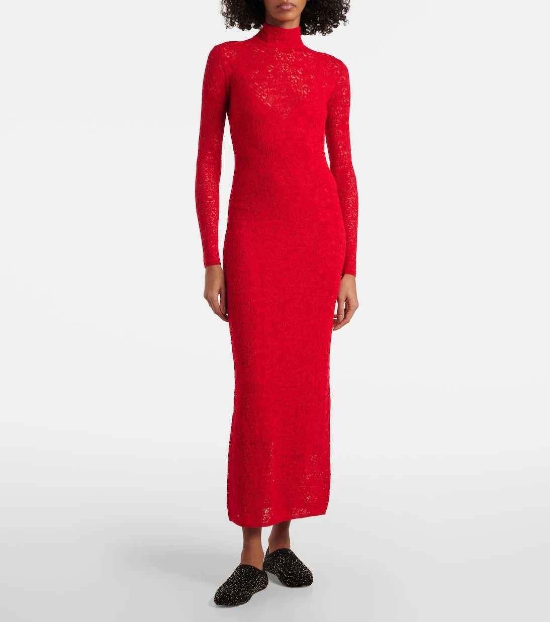 Gabriela Hearst - Aris embellished knitted ballet flats