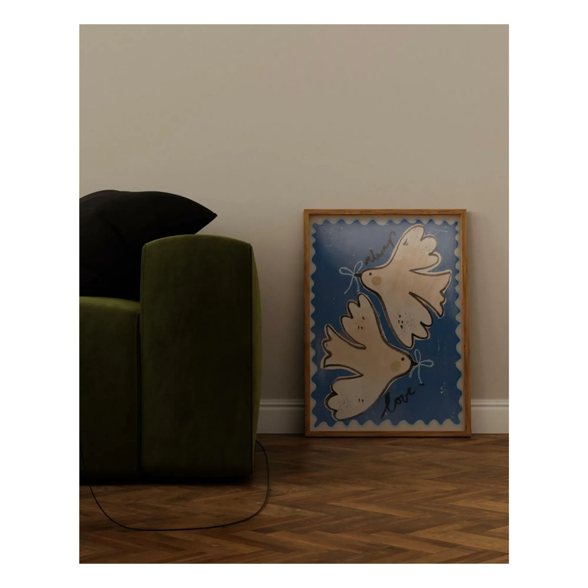 Studio Loco - Big poster Always Love | Blue