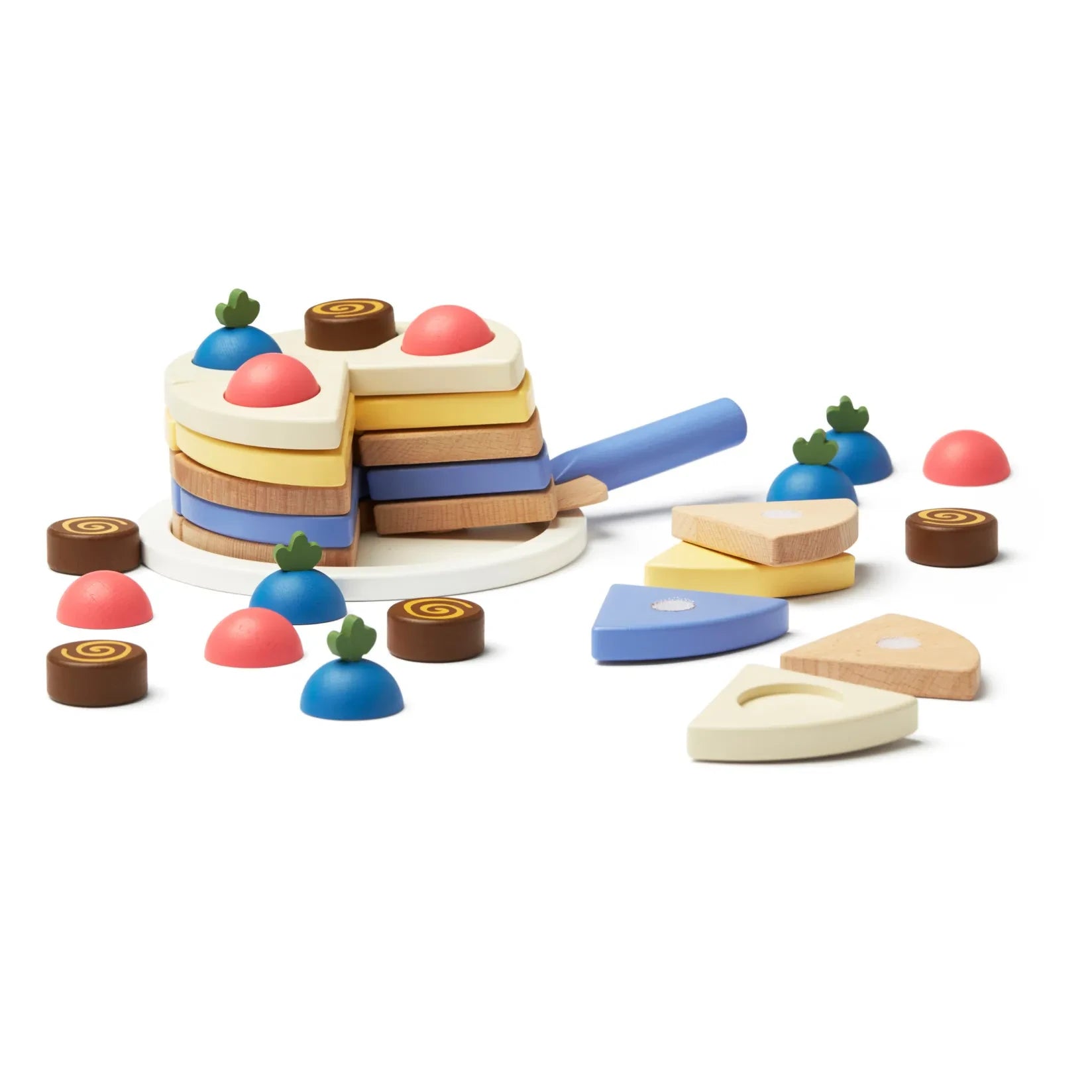 Kid's Concept - Wooden Rainbow Cake