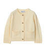 Burberry Kids Wool-Cashmere Heart Check Cardigan (6-36 Months)