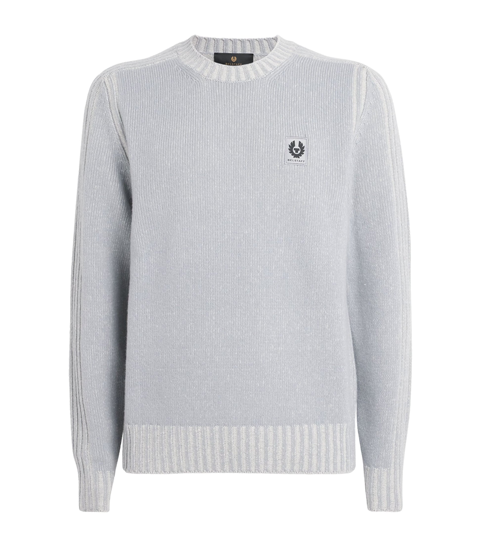 Belstaff Blue Wool Watch Sweater