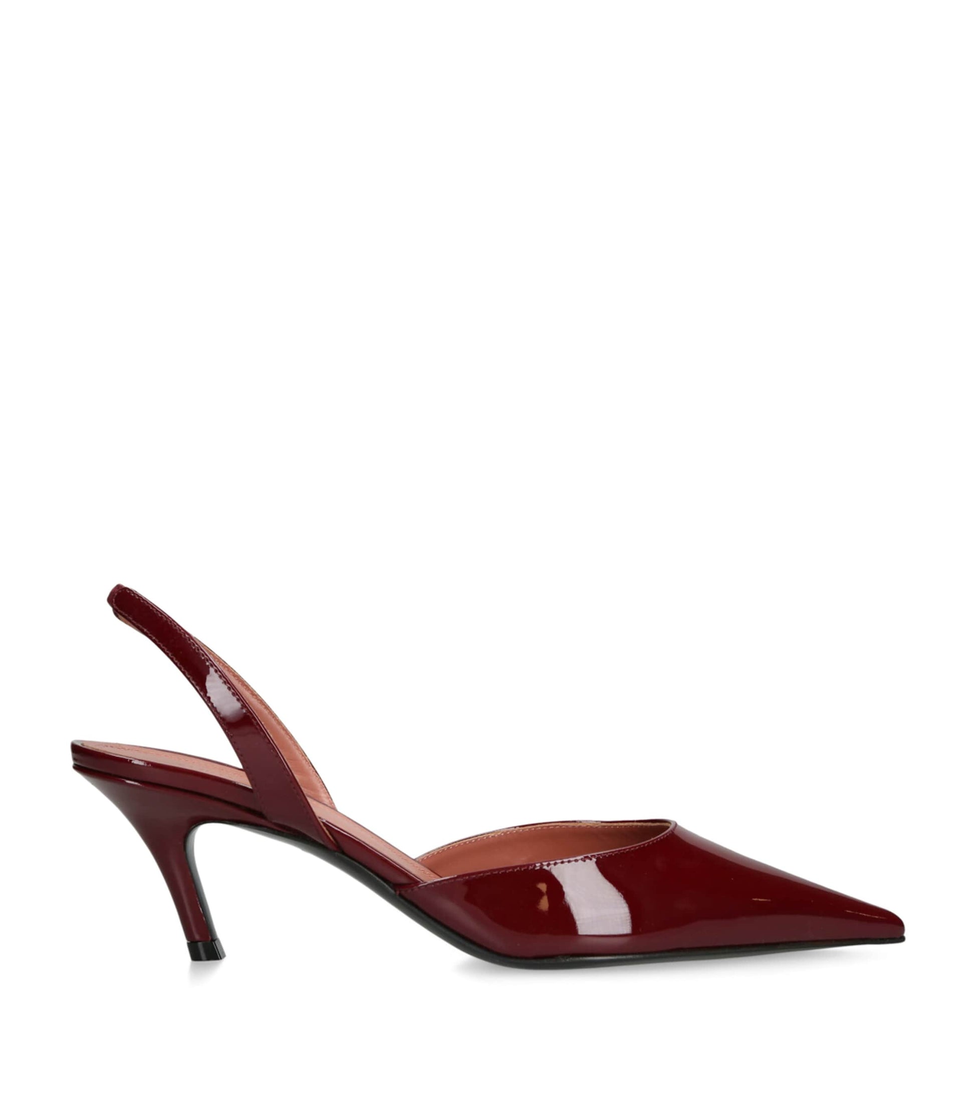 Patent Leather Sofia Slingback Pumps 60