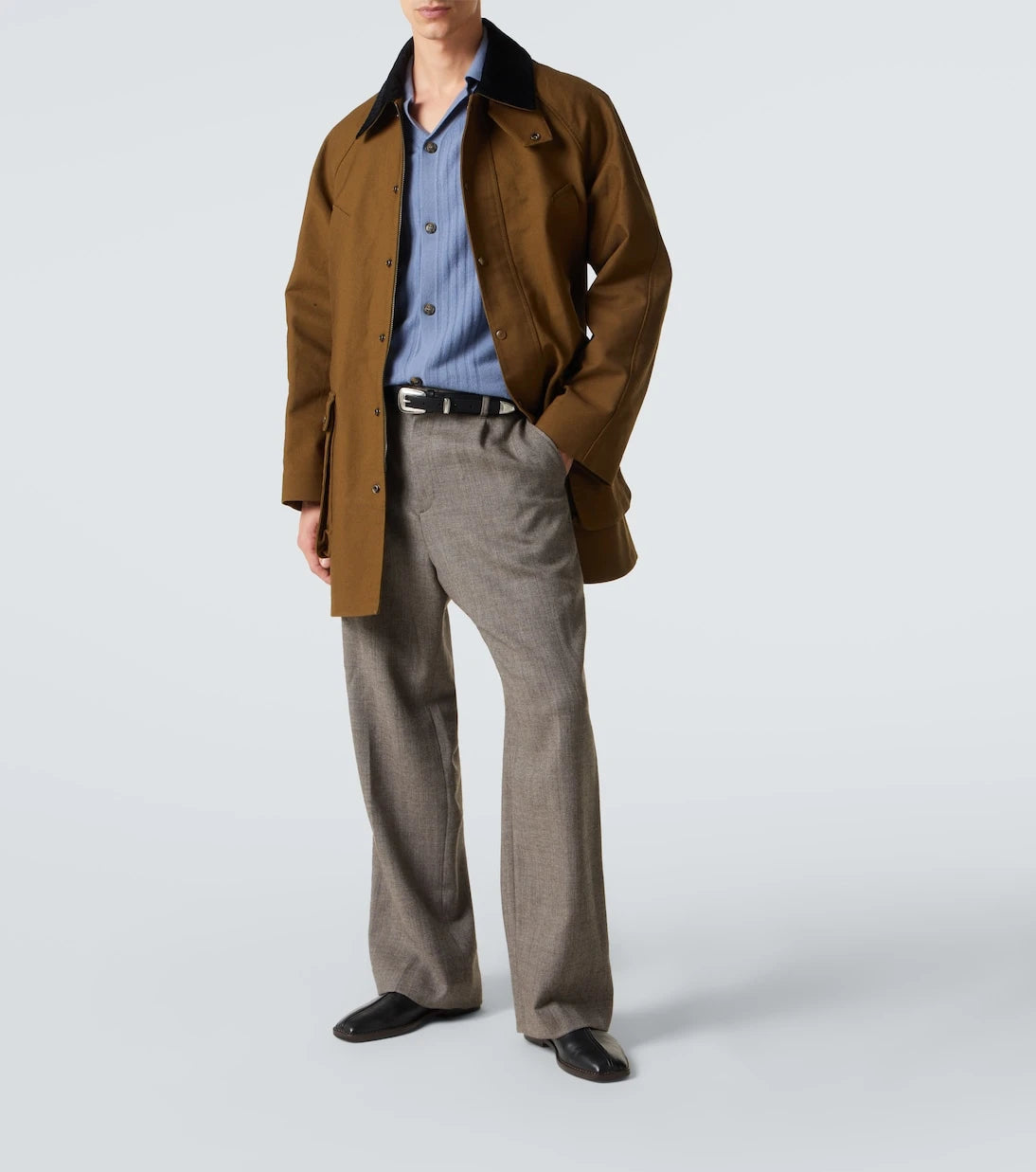 Le Kasha - Gerone knitted cashmere polo shirt