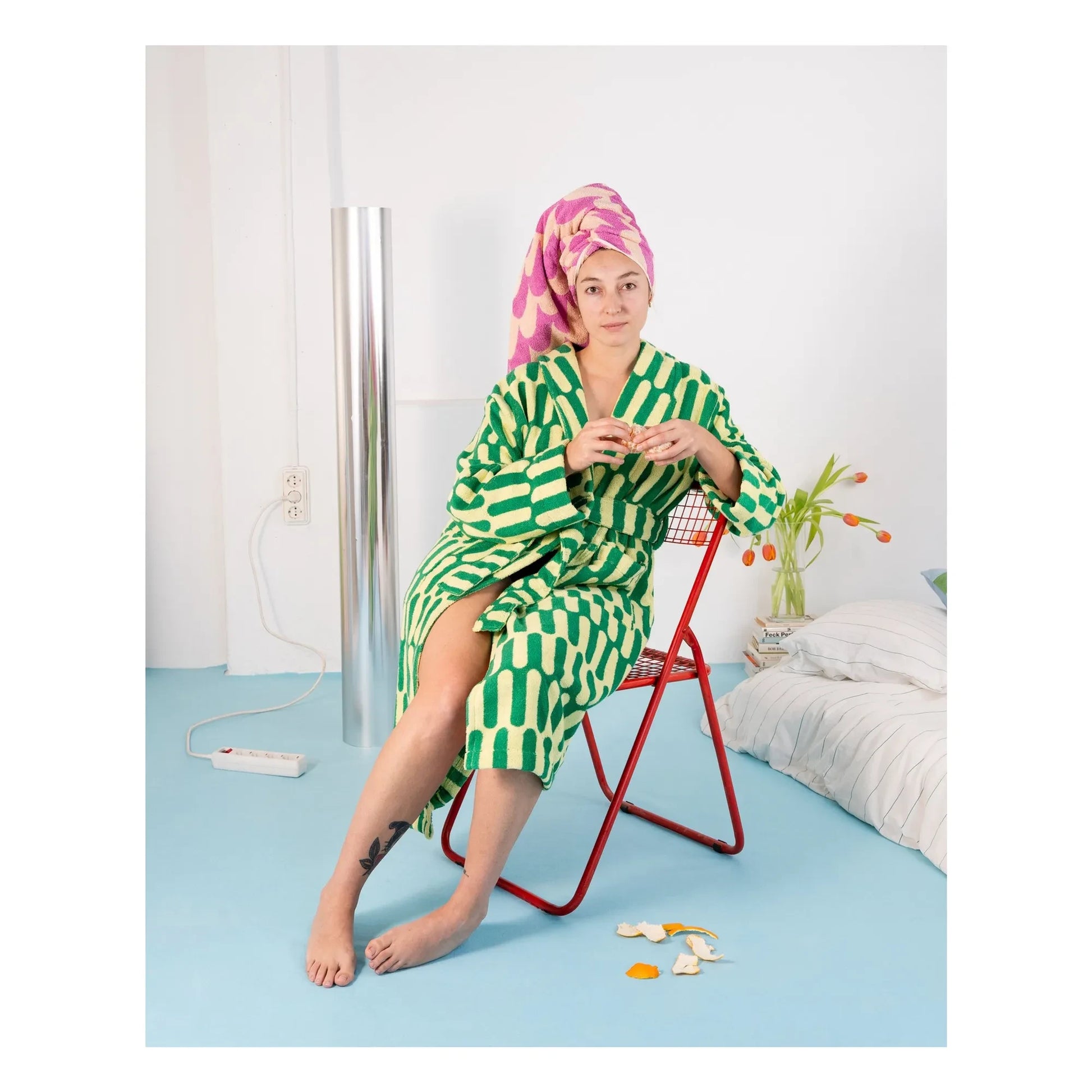 Tarta Gelatina - Paseo bathrobe | Green