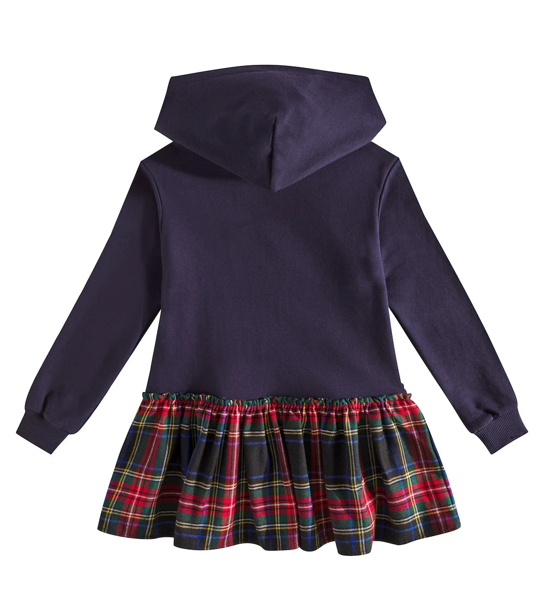 Dolce&Gabbana Kids - Floral checked cotton-blend dress