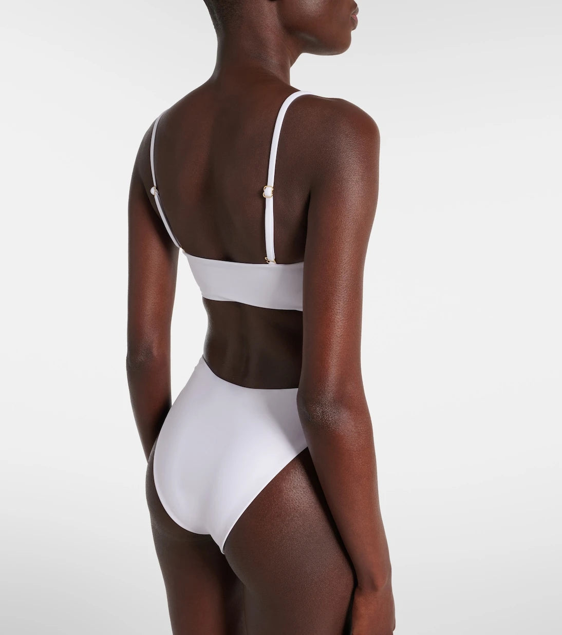 Jade Swim - توب بيكيني Calla بتصميم مزموم
