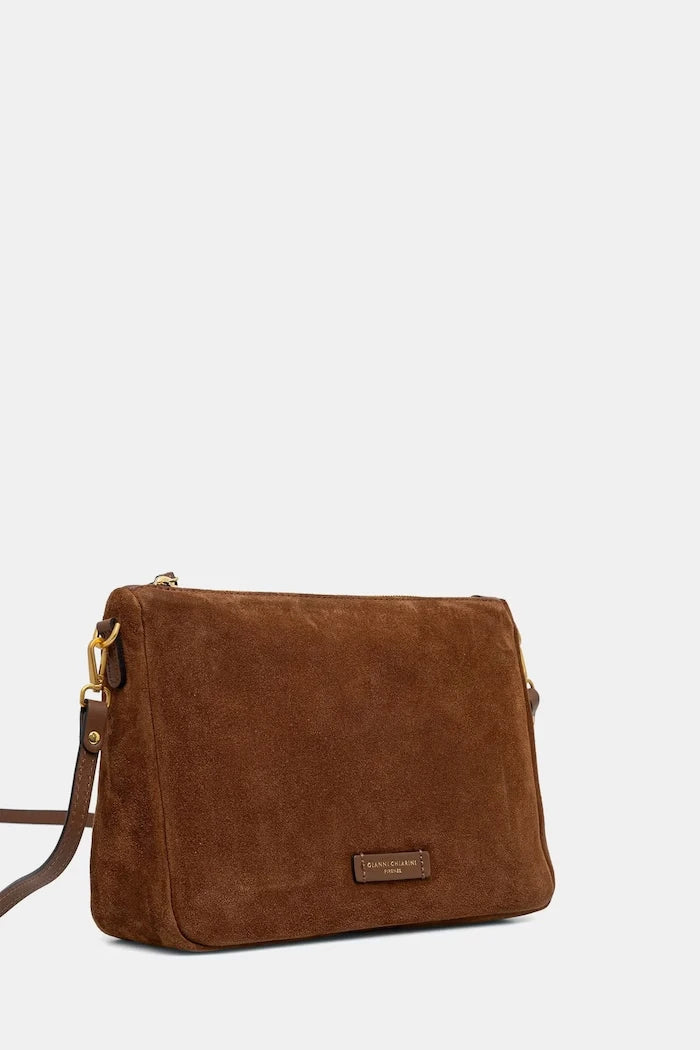 Gianni Chiarini kadın crossbody süet çanta NORA POUCH