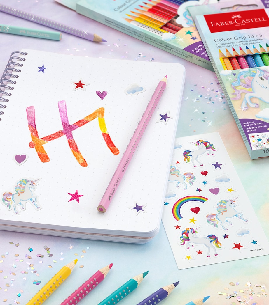 Faber-Castell Colour Grip Unicorn Pencil Case