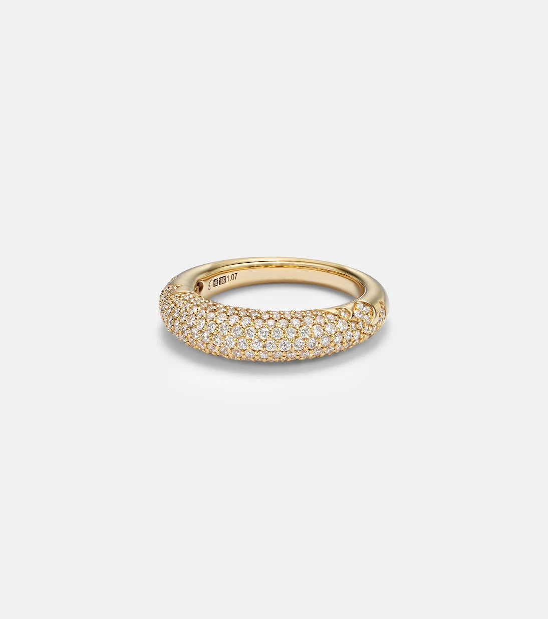 Engelbert - New York 66 Medium 18kt gold ring with diamonds