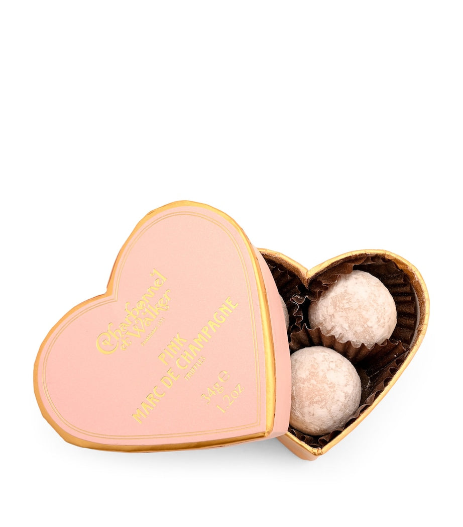 Pink Marc de Champagne Truffles (36g)