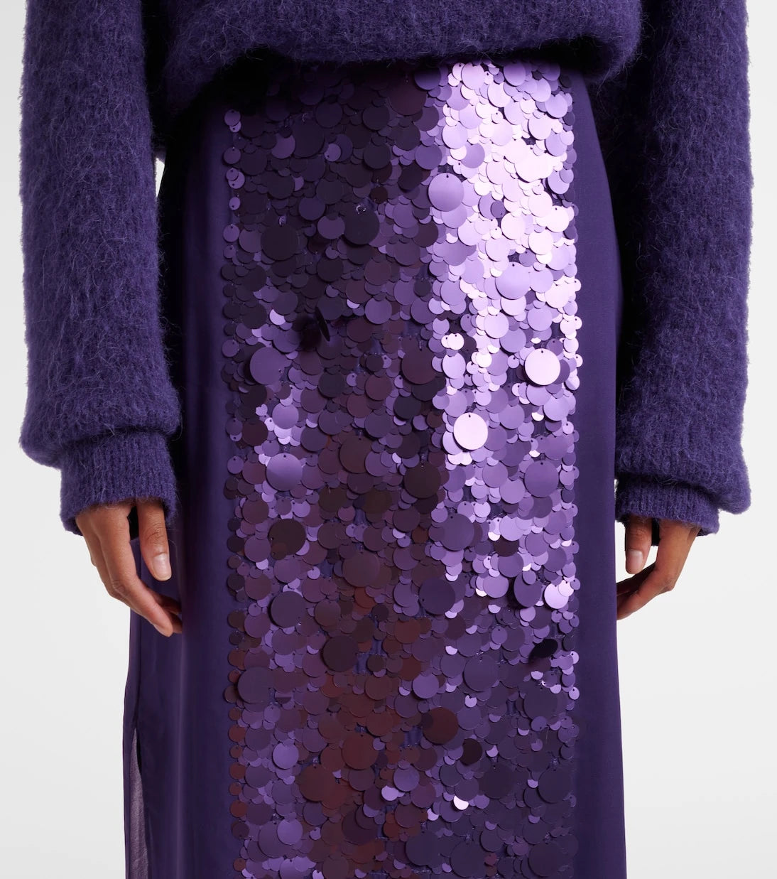 Joseph - Cambo sequined midi skirt