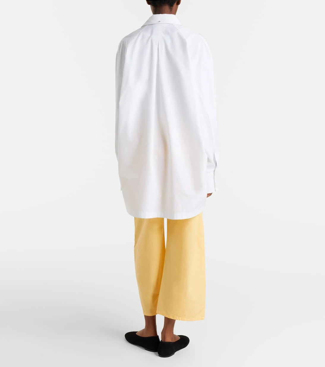 Leset - Kyoto cotton wide-leg pants