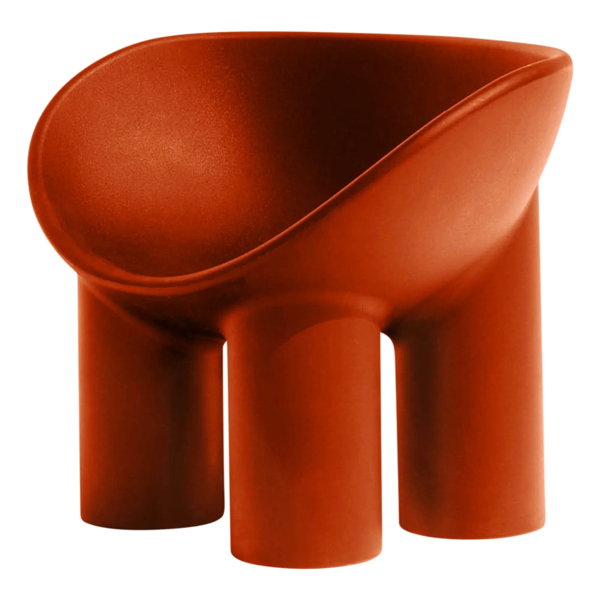 Driade - Roly Poly armchair - Faye Togood | Brick red