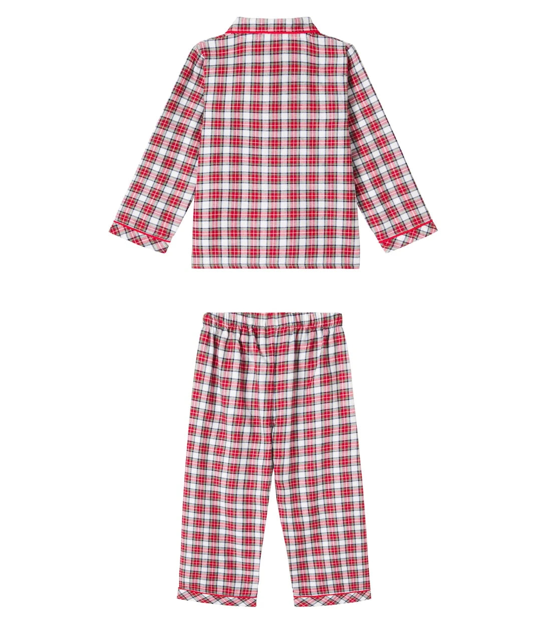 La Coqueta - Checked cotton pajamas