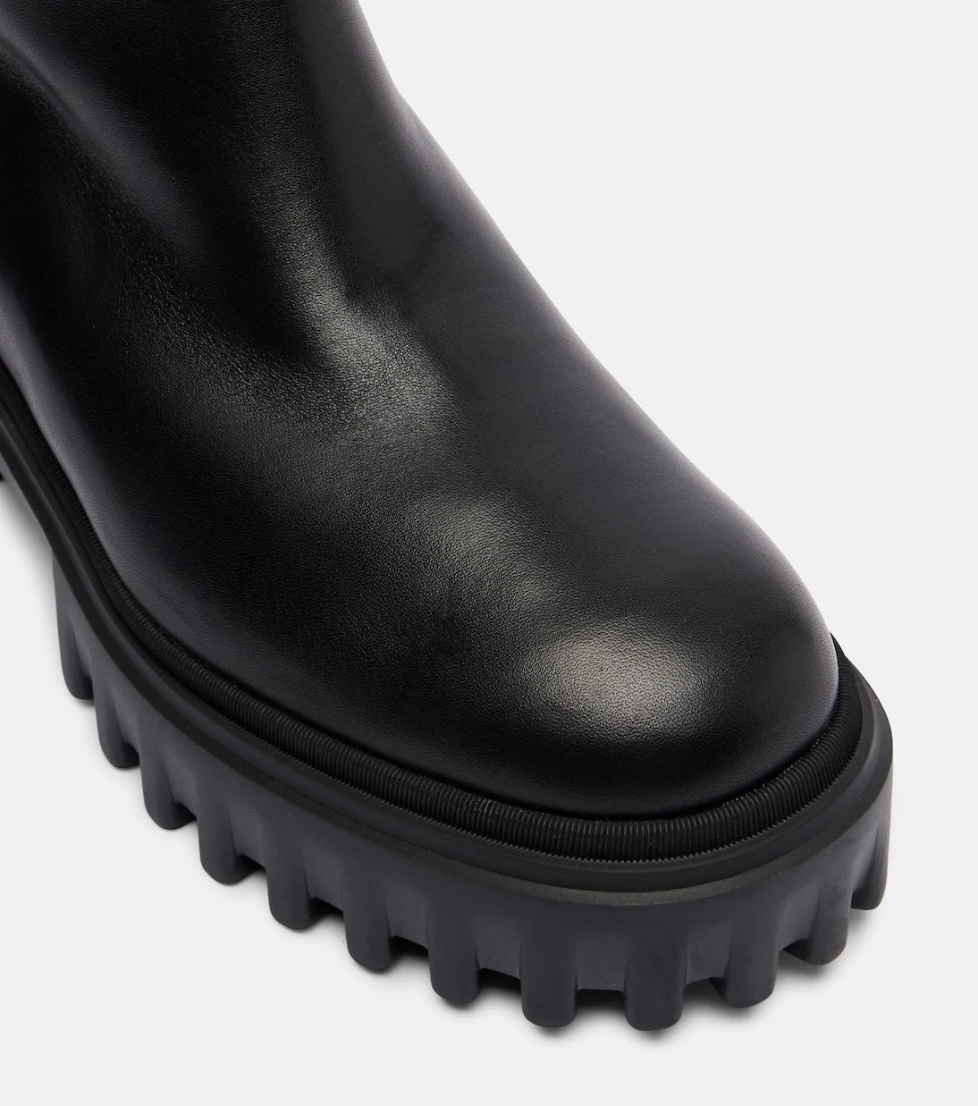 Hogan - H700 leather mid-calf boots
