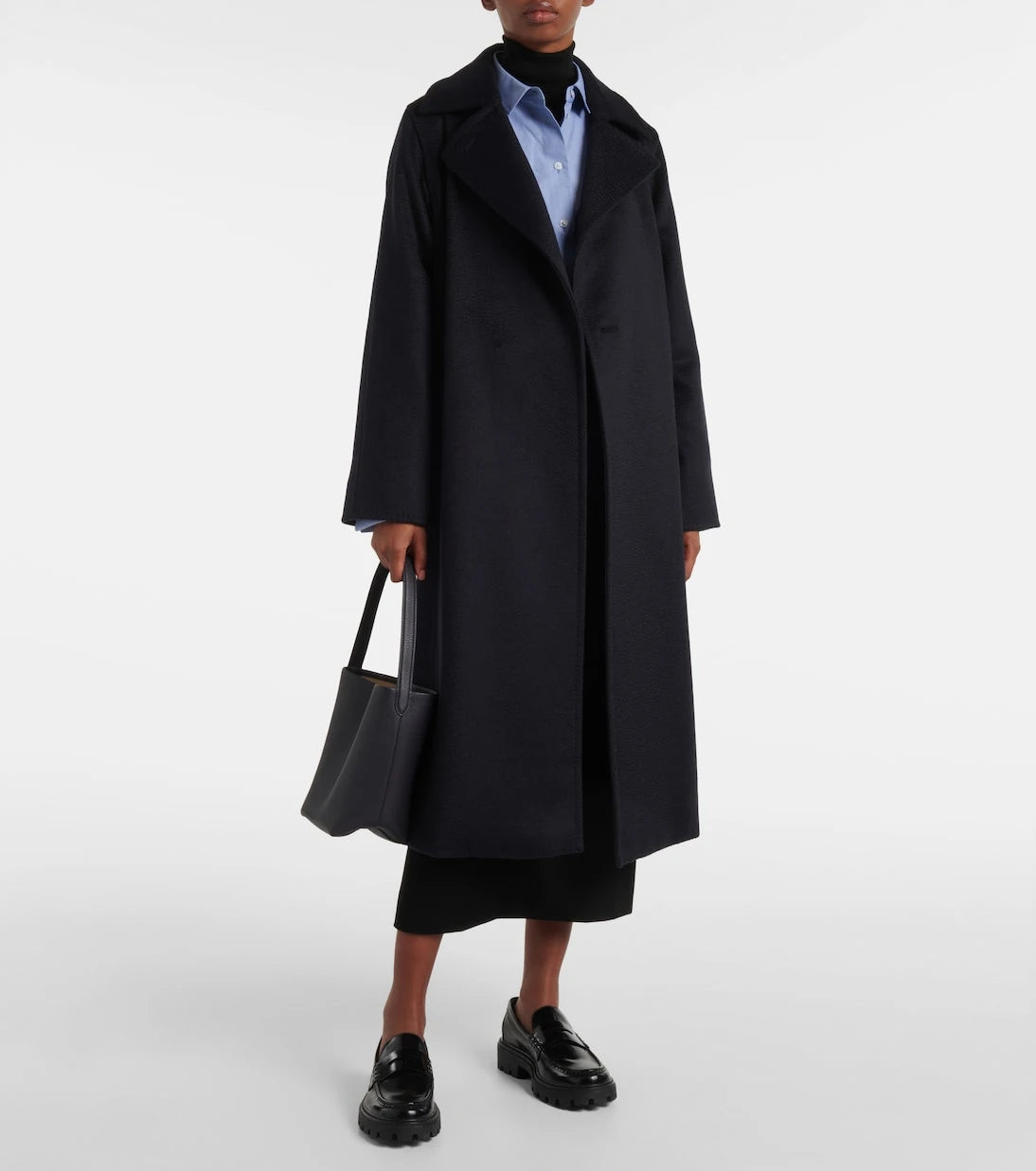 Max Mara - Manuela Icon belted wool coat