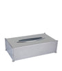 Cylinder Chrome Tissue Box