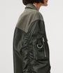 Green Hybrid Verity Bomber Jacket