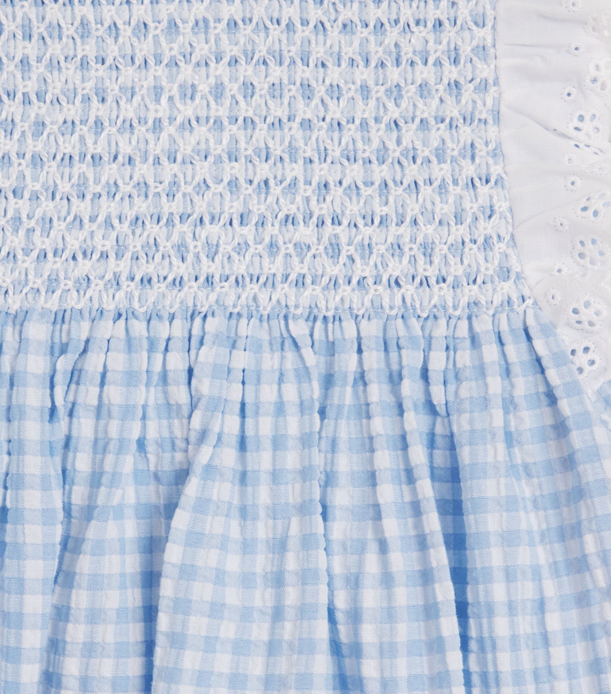 Cotton-Blend Gingham Dress and Bloomers Set (3-36 Months)