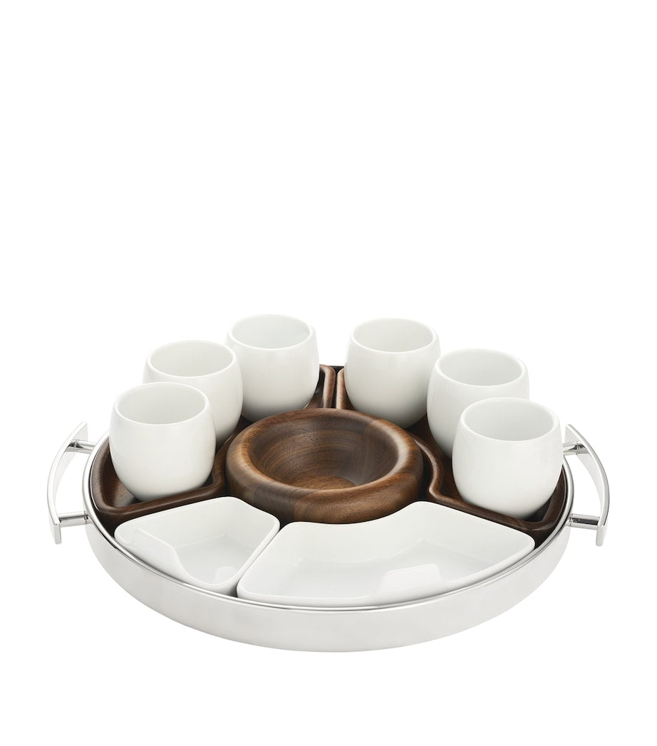 Christofle Porcelain MOOD Espresso Cups (Set of 2)