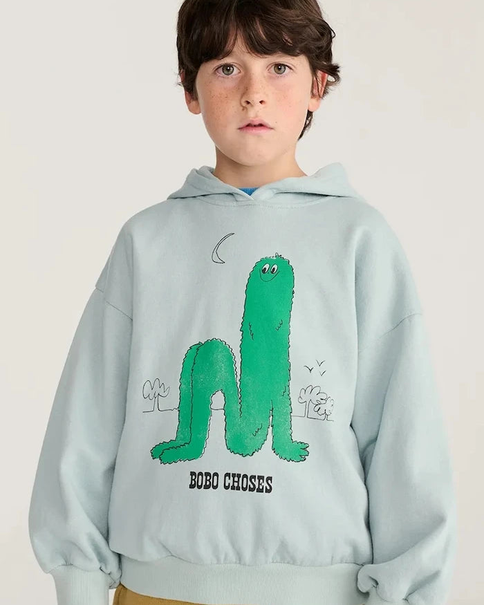 Bobo Choses çocuk pamuk kapüşonlu sweatshirt Long Puff