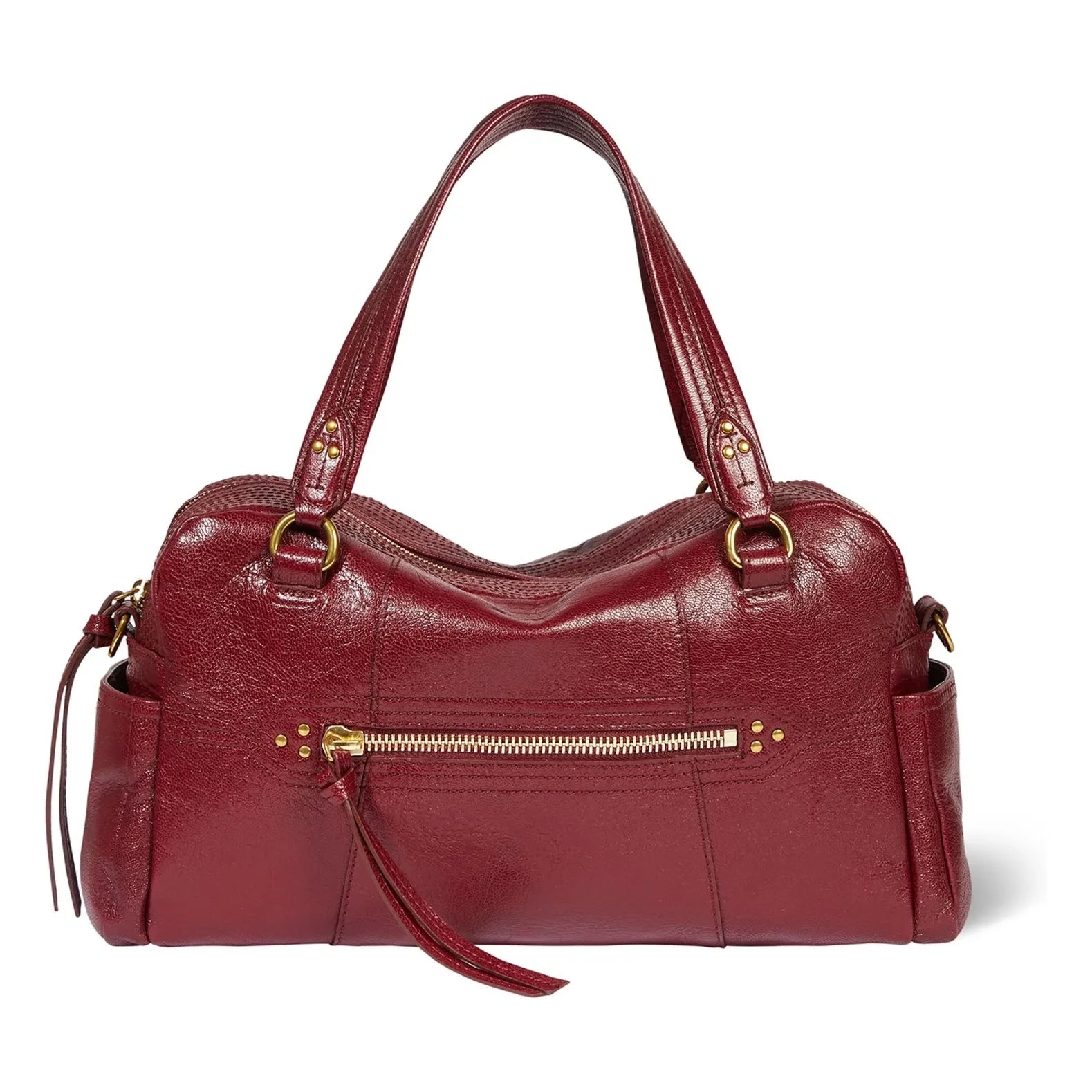 Jérôme Dreyfuss - Lucky Bowling Bag Goat | Burgundy
